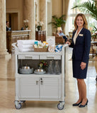 Lockable Medical cart with Lockable door and drawers, 606 lbs (US Stock) - JaboeEuip